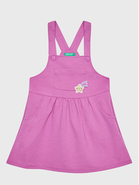 United Colors Of Benetton United Colors Of Benetton Повсякденна сукня 4LAAGV00H Фіолетовий Regular Fit
