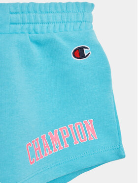 Champion Kratke Hlače 404657 Svijetloplava Regular Fit