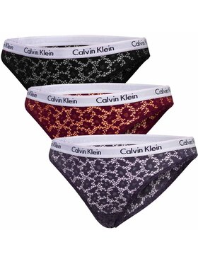 Calvin Klein Calvin Klein Figi 3PK BIKINI 000QD3926E Kolorowy