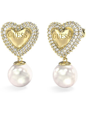 Guess Guess Kolczyki JUBE06006JWYGT/U Złoty