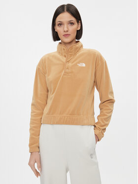 The North Face The North Face Полар W Homesafe Snap Neck Fleece PulloverNF0A8565I0J1 Кафяв Regular Fit