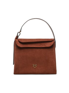 Pinko Pinko Ročna torba Leaf Hobo Big AI 23-24 PLTT 101705 A0F6 Rjava
