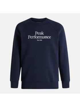 Peak Performance Peak Performance Bluza Original Crew Niebieski Regular Fit