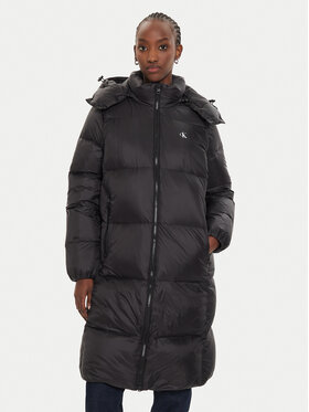 Calvin Klein Jeans Calvin Klein Jeans Пухено яке J20J224109 Черен Regular Fit