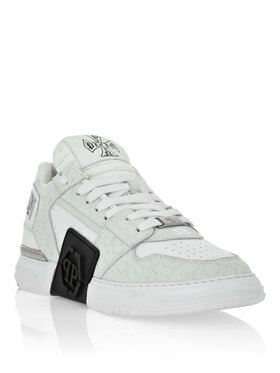 PHILIPP PLEIN PHILIPP PLEIN Sneakersy 26575 Biela