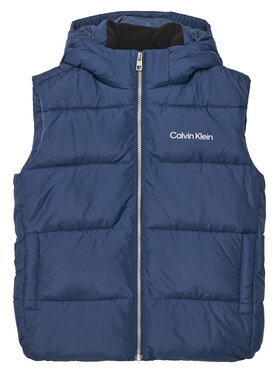 Calvin Klein Jeans Calvin Klein Jeans Vestă IB0IB02535 D Albastru Regular Fit