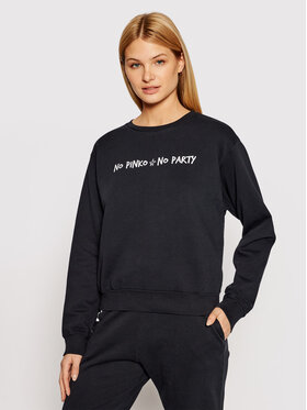 Pinko Pinko Sweatshirt Algebra Maglia PE 21 PRR 1N1343 Y7ED Noir Regular Fit
