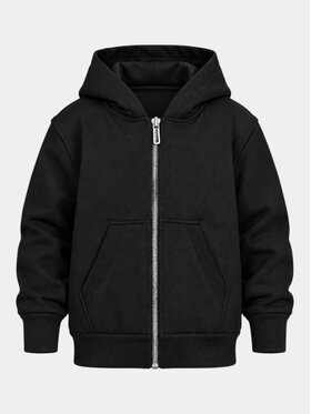 MADE BY SOCIETY MADE BY SOCIETY Kurtka przejściowa WIDE Hoodie - H37680 Czarny Basic Fit