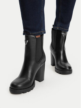 Guess Guess Μποτάκια FLFNEL ELE10 Μαύρο