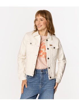 Lee Cooper Lee Cooper Kurtka jeansowa FABIA 4842 Biały Regular Fit