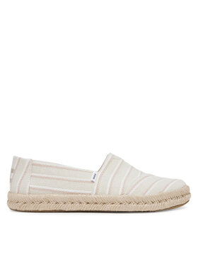 Toms Toms Еспадрильї Natural Woven Stripes 10021816 Бежевий