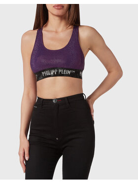 PHILIPP PLEIN PHILIPP PLEIN Sportovní podprsenka 7455 Fialová