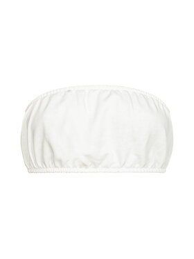 MissDenim MissDenim Top Bandana Biały Cropped Fit