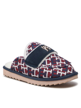 Tommy Hilfiger Tommy Hilfiger Papucs Loafer Mule Slipper Monogram FW0FW06716 Színes