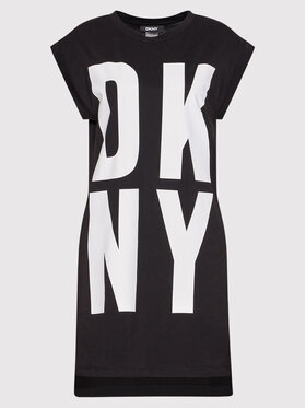 DKNY Majica P1RHRB2M Črna Regular Fit