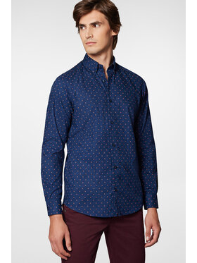 Próchnik Próchnik Koszula PM44 KO073224000041 Granatowy Slim Fit