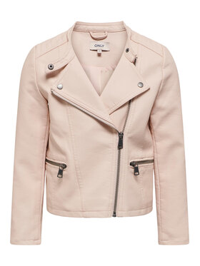 Kids ONLY Kids ONLY Jacke aus Kunstleder 15198182 Rosa Regular Fit