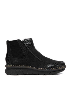 Rieker Rieker Stiefeletten 73355-00 Schwarz