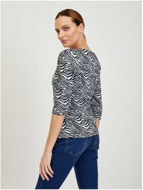 Orsay Orsay Podkoszulek 111011-660000__S Czarny Regular Fit
