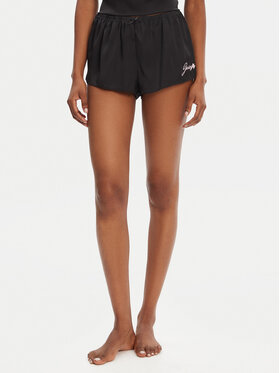 Juicy Couture Juicy Couture Szorty piżamowe JCLHS125512 Czarny Regular Fit