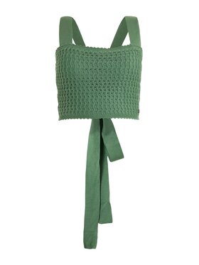 Guess Guess Top Yasmina W3GR09 Z2WK0 Verde Regular Fit