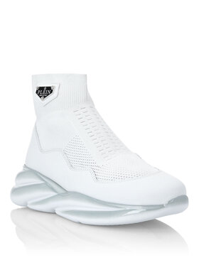 PHILIPP PLEIN PHILIPP PLEIN Sneakersy 5969 Biela