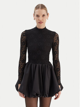 Bardot Bardot Koktejlové šaty Yana 60191DB Černá Slim Fit