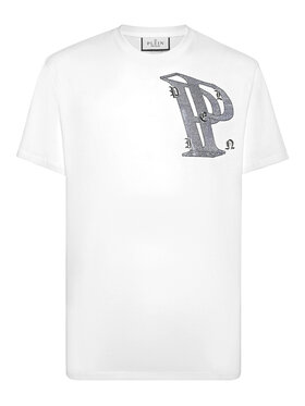 PHILIPP PLEIN PHILIPP PLEIN Tričko 9943 Biela Regular Fit