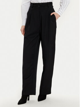 Desigual Desigual Pantaloni din material Rin 24WWPW20 Negru Loose Fit