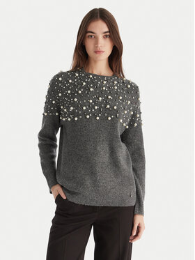 Artigli Artigli Sweter ACMA002813 Szary Regular Fit