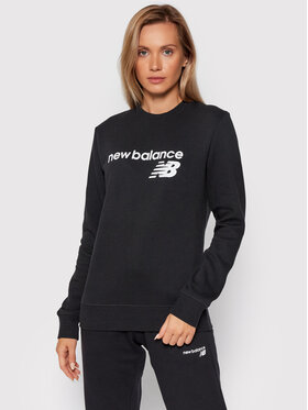 New Balance New Balance Sweatshirt Classic Core Fleece WT03811 Schwarz Relaxed Fit
