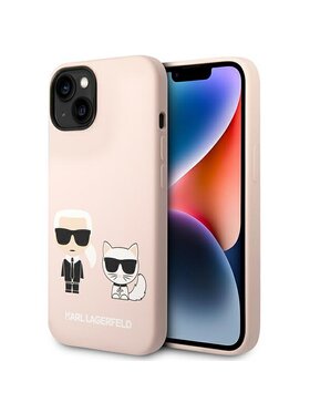 KARL LAGERFELD KARL LAGERFELD Etui na telefon Choupette Silicone MagSafe Różowy