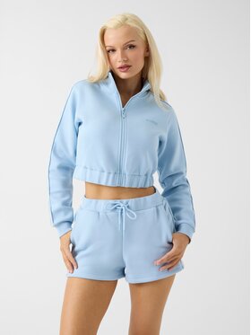 Guess Guess Bluza 182624 Niebieski jasny Classic Fit