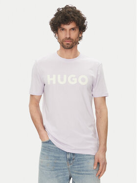 HUGO HUGO Póló Dulivio 50467556 Lila Regular Fit