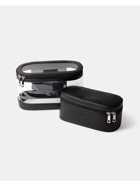 INGLOT INGLOT Zestaw kosmetyczek Bag Set Czarny
