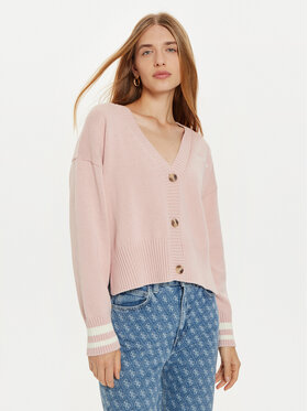 Guess Jeans Guess Jeans Kardigán W4BR81 Z3HM1 Rózsaszín Regular Fit