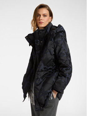 Elena Mirò Elena Mirò Giubbotto piumino F897P200163N001 Nero Over Fit