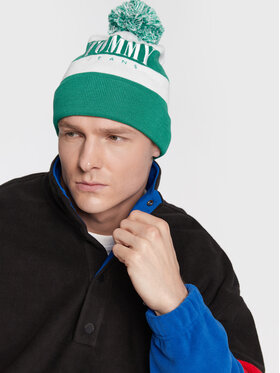 Tommy Jeans Tommy Jeans Čiapka AM0AM10401 Zelená