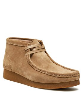Clarks Clarks Боти WallabeeEvoBt 261747444 Бежов