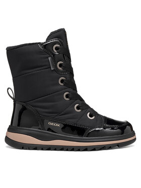 Geox Geox Čizme za snijeg J Adelhide Girl B Ab J16EWA 0FUHH C9999 S Crna