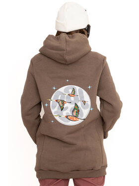 Palto Palto Bluza Goose Brązowy Comfort Fit