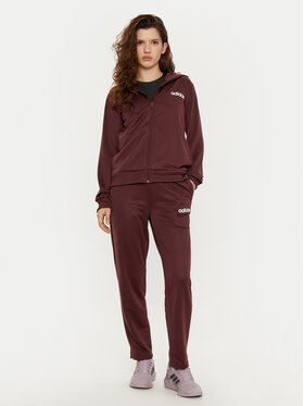 adidas adidas Melegítő Essentials Linear JD2698 Bordó Slim Fit
