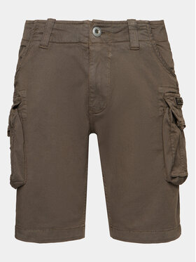 Alpha Industries Alpha Industries Шорти з тканини Crew 176203 Сірий Slim Fit
