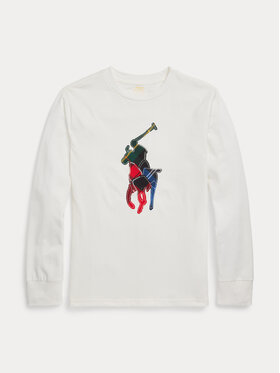 Polo Ralph Lauren Polo Ralph Lauren Blúz Lscnm3 323920634003 Fehér Regular Fit