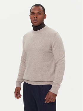 Barbour Barbour Sweater Essential Tisbury MKN0844ST51 Bézs Regular Fit