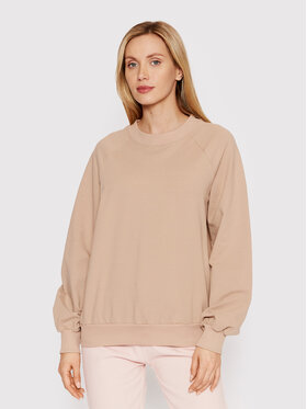 DeeZee DeeZee Majica dugih rukava BLD0001 Bež Relaxed Fit