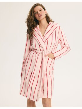 Esotiq Esotiq Szlafrok 46156 Różowy Regular Fit