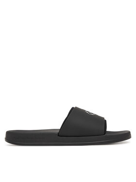 Calvin Klein Calvin Klein Чехли Ess Slide Rubber Neoprene HM0HM02229 Черен