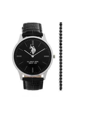 U.S. Polo Assn. U.S. Polo Assn. Set sata i narukvice Jeremy USP6391TW Crna