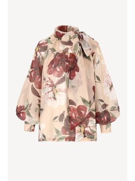 CASTELLANI CASTELLANI Bluzka Bluzka Marella Bordowy Regular Fit